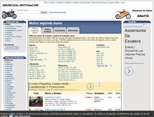 Tablet Screenshot of anunciosdemotos.com